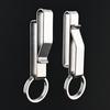 Belt Key Clip Keychain Clip Rustproof Corrosion Resistant Lightweight Reusable Tactical Belt Key Holder with Key Rings