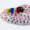 BONBEAU Color smile transparent ball Bracelet Smile transparent ball fashion bead bracelet 6 colors