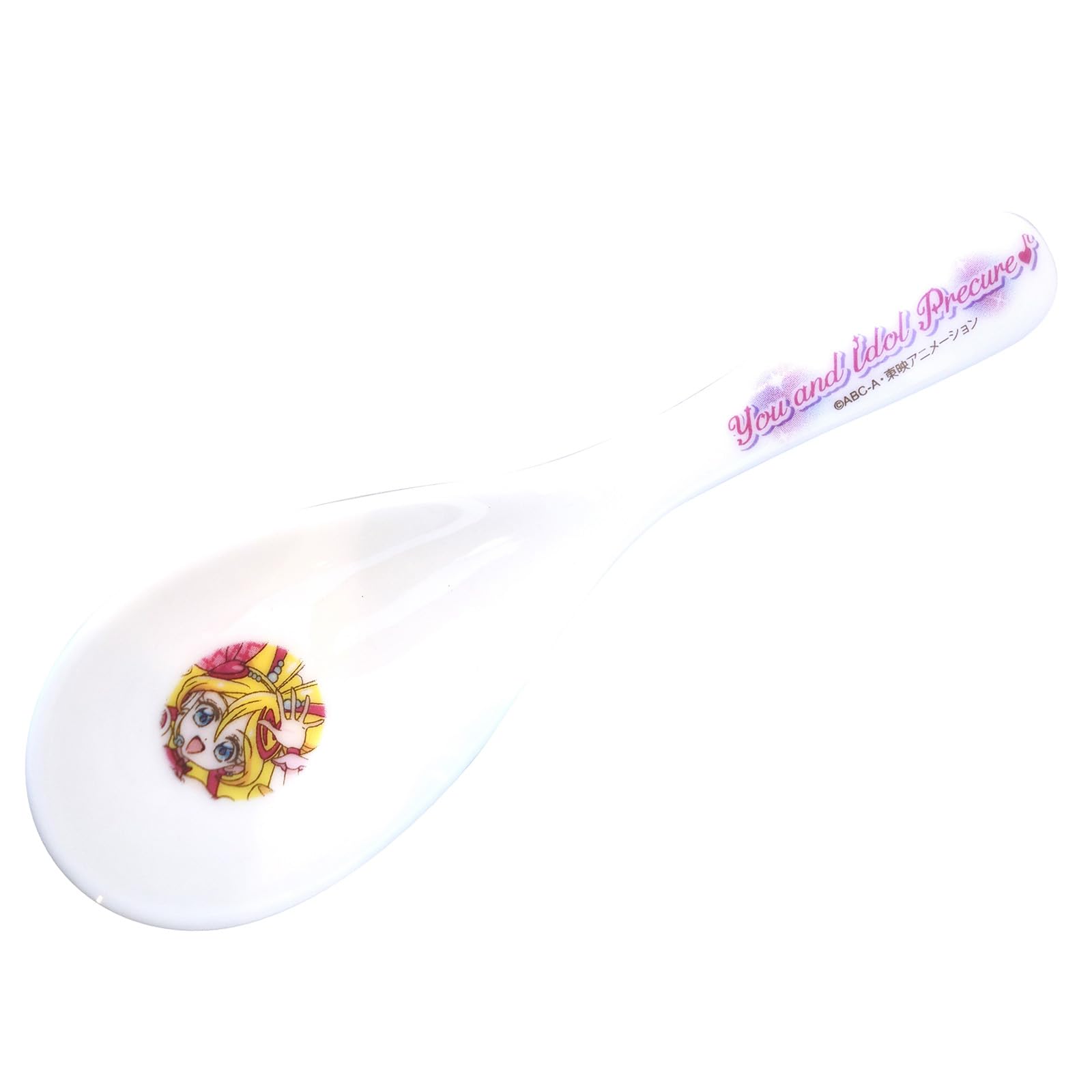 

Kimi to Idol Микроволновая печь и посудомоечная машина Сделано в Номер продукта 075125 Ложка PreCure, 14 см, Безопасный, Посуда, Аксессуары, Япония, белый