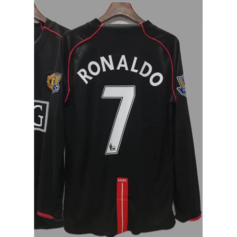 Vintage Jerseys, Soccer Uniforms, AC Ronaldo, Ronaldinho, Zidane, Long-sleeved Sportswear, National Team Uniforms