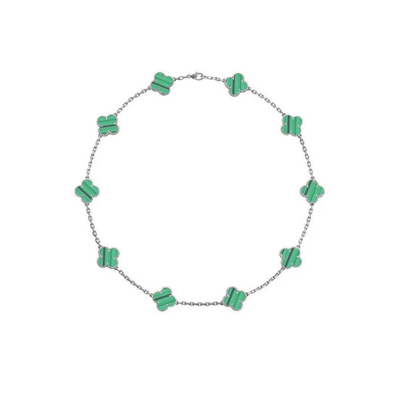 Four-leaf Clover 10-flower Necklace High-end Luxury Women's Clavicle Chain