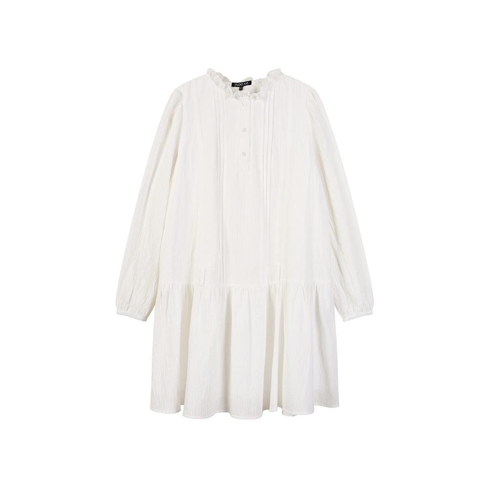 Rap Lace Pintuck Mini Dress Ar3Wo862