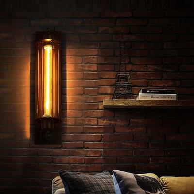 Loft Vintage Wall Lamp Black Retro Antique Ceiling Lamp Metal Industrial Decor Lighting
