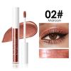 10 Colors Waterproof Liquid Eyeshadow High Shine Long-Lasting Sparkling Eye Shadow Metallic Pink Purple Party Stage Eyes Makeup Hallowmas