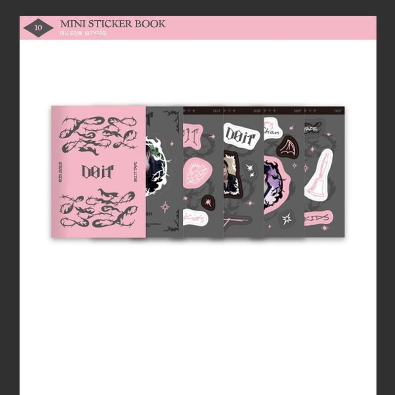 [VORBESTELLUNG] Stray Kids – DO IT MINI STICKERBUCH (8 Typen)