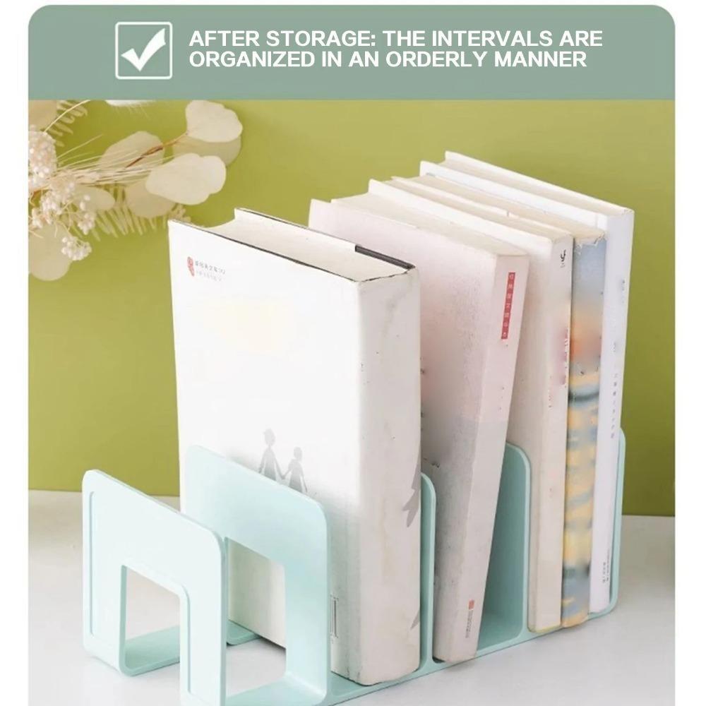1PC Multi-Purpose Bookends Book Storage Stand Organizer Holder Desk Bookshelf For Book Cd Magazine File School Office Supplies