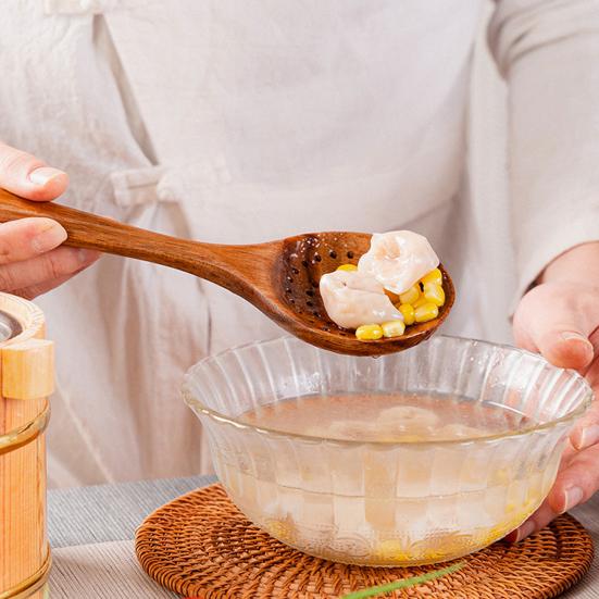 5/6 ks Sada dřevěného kuchyňského náčiní Nepřilnavé kuchyňské náčiní s držákem Pohodlný úchop Sada špachtlí Masivní dřevo Ergonomické