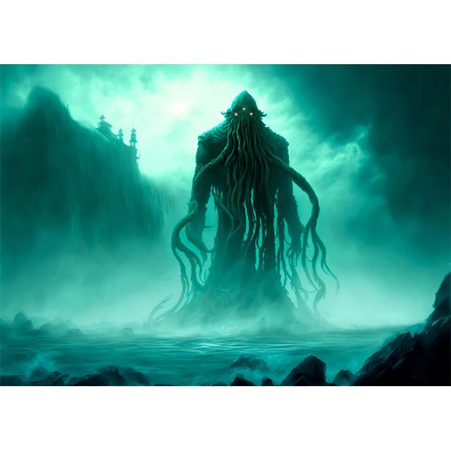 Cthulhu Mythos Abstract Outer God Prints Poster Canvas Painting Modern Wall Art Pictures for Living Room Bedroom Home Decoration