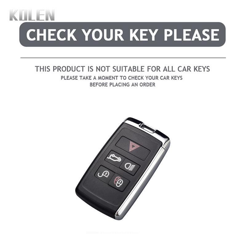 New Tpu Car Remote Key Case Cover Shell For Land Rover Range Rover Evoque Discovery Sport Velar For Jaguar Xe Xf E-Pace F-Pace