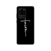 Black tpu Case For Samsung galaxy S20 /S20 PLUS/S20 ultra/S20+ /S20FE back cover  Faith Christian Religious Jesus text art