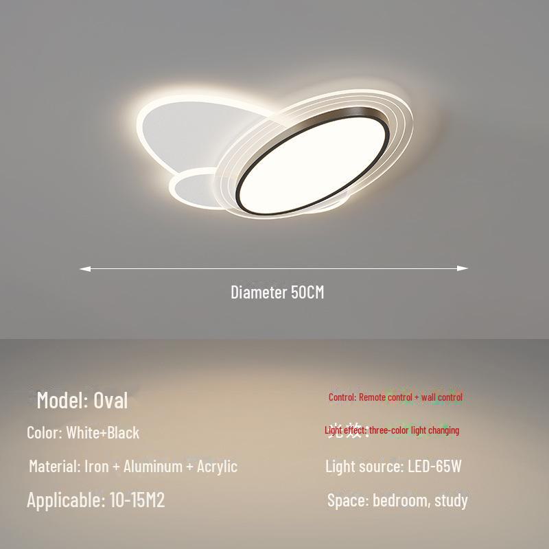 

Ультратонкий умный светодиодный потолочный светильник для гостиной и спальни — современный, прямоугольный, комбинированный светильник для освещения всего дома Three-color changing