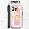Cardcaptor Sakura Cute Girl Soft Phone Case for iPhone 16 16E 17 Air 15 Pro Max 14 Plus 13 Mini 11 12 7 Black Cover Back Shell