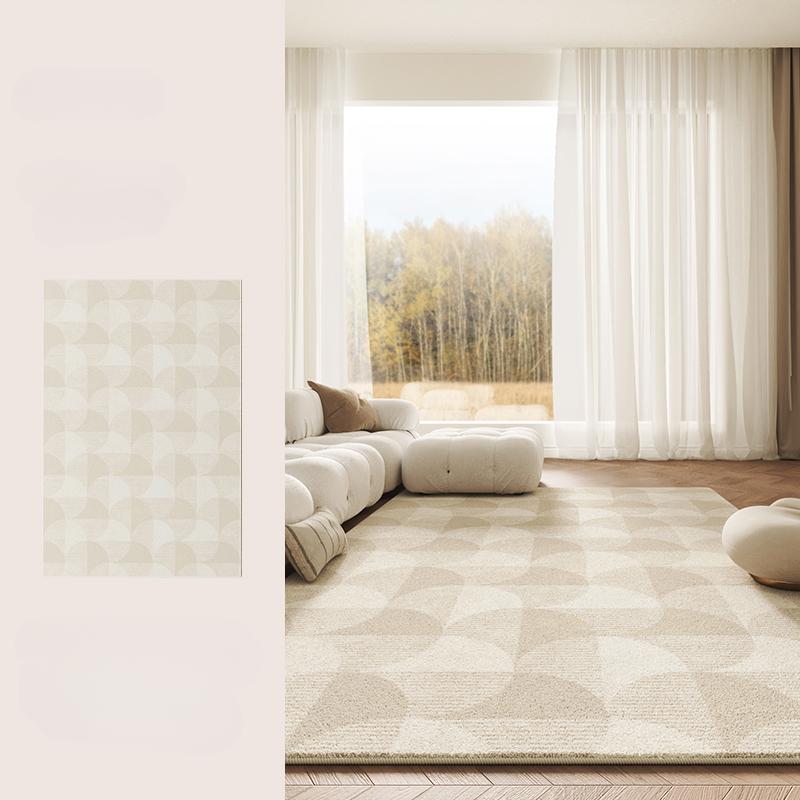 Cream Style Carpets for Living Room Thicken Washable Lounge Floor Mat Large Area Bedroom Decor Plush Carpet Home Fluffy Soft Rug