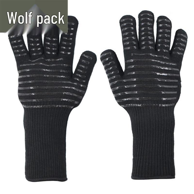 High Heat Resistant Silicone BBQ & Oven Gloves