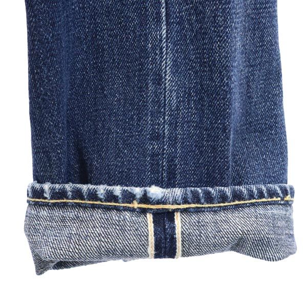 Denime Orizzonti Japanese Red Ear Straight Denim Pants W26 Jeans Men's Used