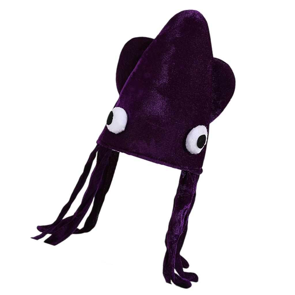 Creative Octopus Hat Creative Design For Costume Parties Festival Event And Performances Halloween Dressingup Headpiece