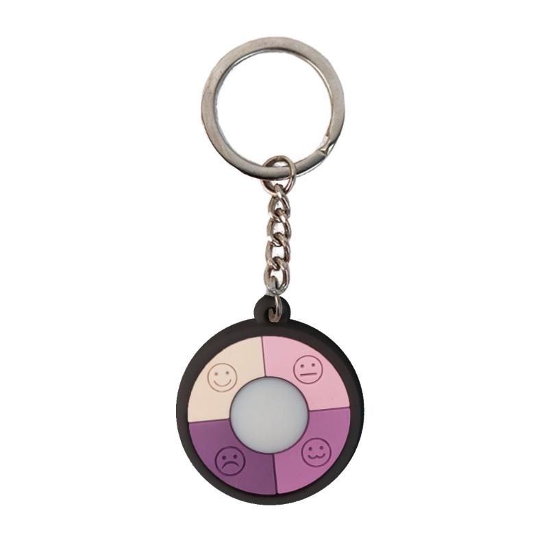 Color Changing UV Keychain for Outdoor Sports Measure UV Intensity with This Sunscreen Artifact Unique Gift for Friends