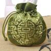 Stripe Satin Silk Flower Handbag Floral Festive Sugar Bag Fashion Small Coin Purse Wallet  Party