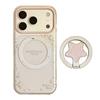 Gilded Stars Magnetic Transparent Case for iPhone 13/15/16/17 Pro Max