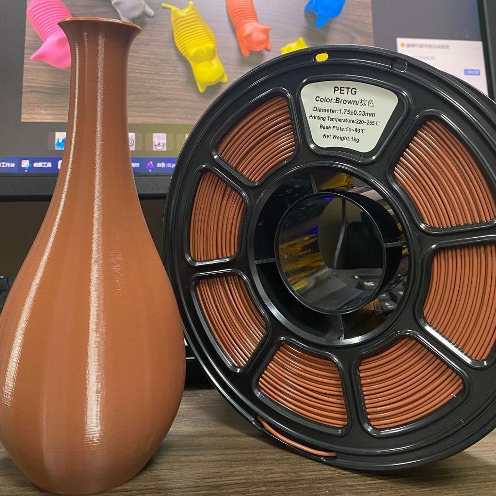 PETG 3D Printing Filament 1.75mm 1kg 3D Printer Filament Applicable To Blue Maker&Creality &Cnvoron &Anycubic Printers