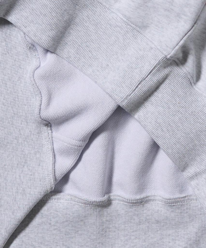 Aeca Better Half Zip Up Sweat Shirts-Light Gray