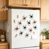 Realistic Spider Decor 2/4/8Pcs 3D Refrigerator Magnet, Lifelike Decorative Magnet for Kitchen Fridge Accessories Metal Surfaces, Creepy Magnetic