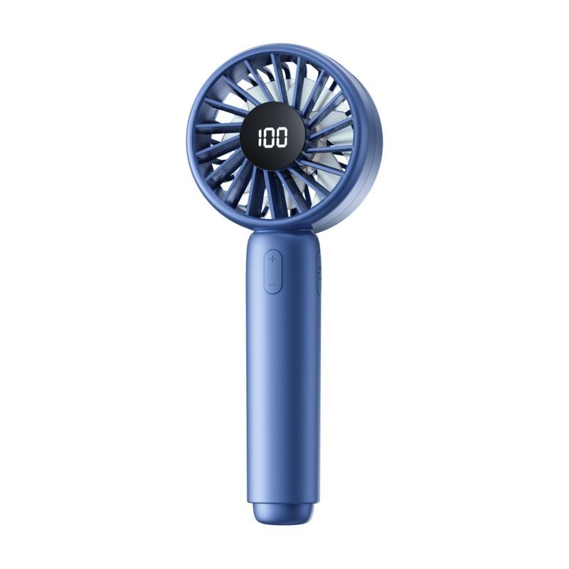 Handheld Fan with Smart Digital Display 100-Speed USB Rechargeable-Essential for Outdoor Activities Perfect Gift