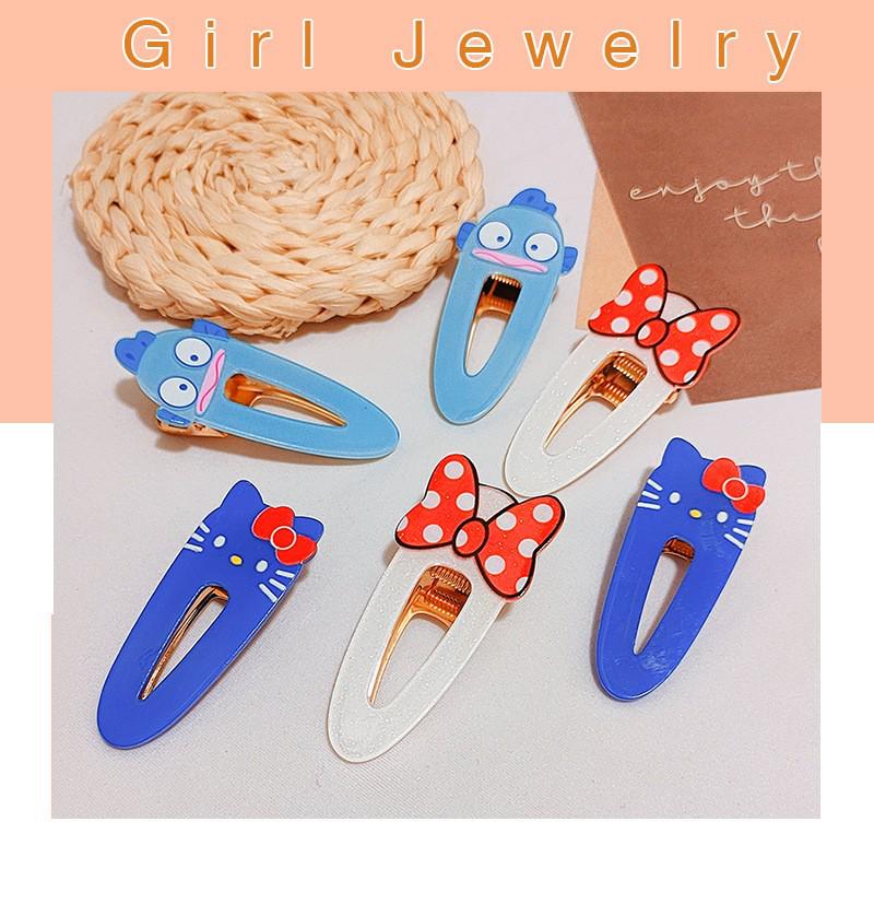 Korean Sweet Texture Wavy Duckbill Hairpin Clip