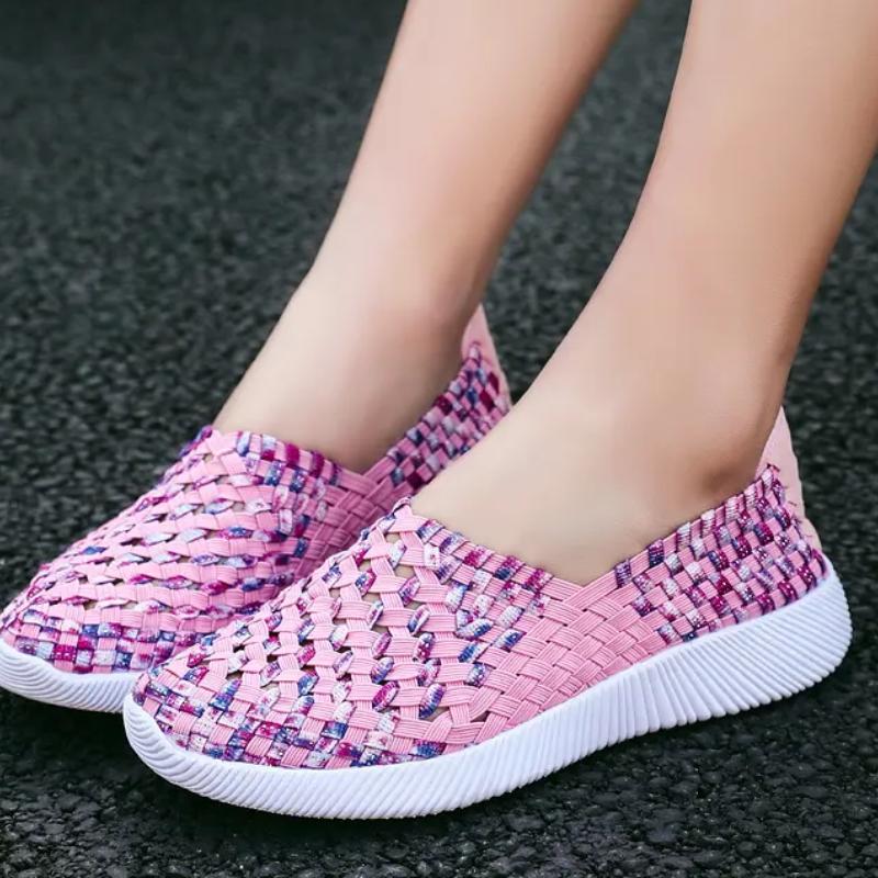 Fashion 2025 Women's Shoes Sneakers Lightweight Casual Flats Handmade Comfortable Walking Shoes Slip on Ladies Loafers Zapatos De Mujer