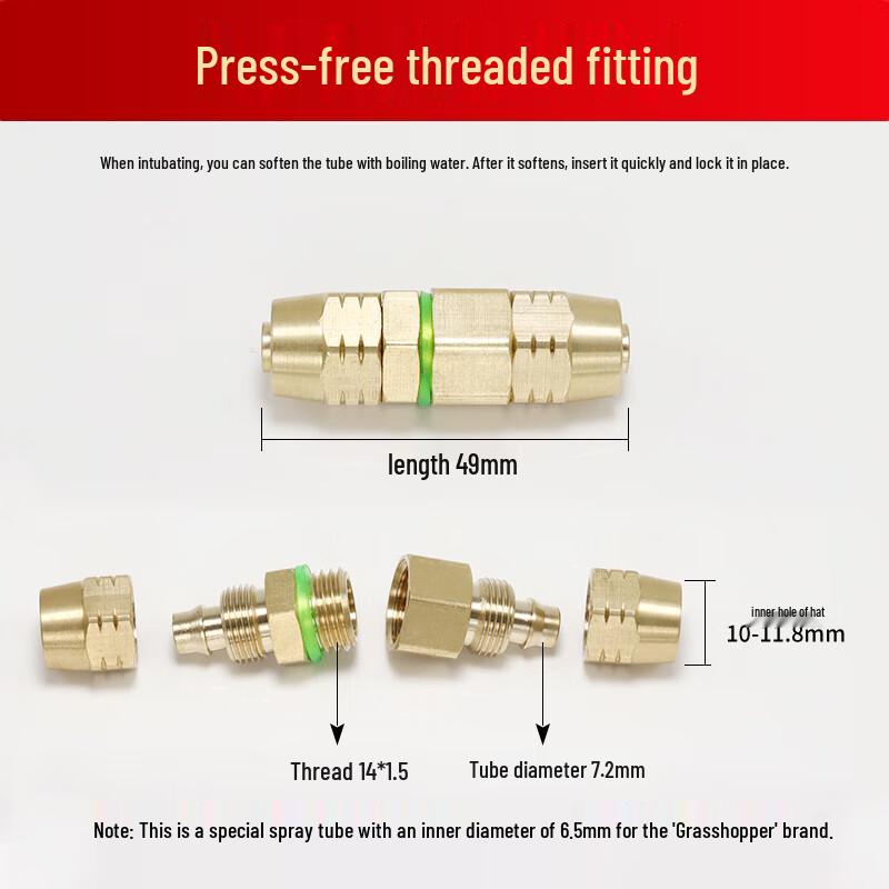 Dadeng High-Pressure Sprayer Hose Quick Connector