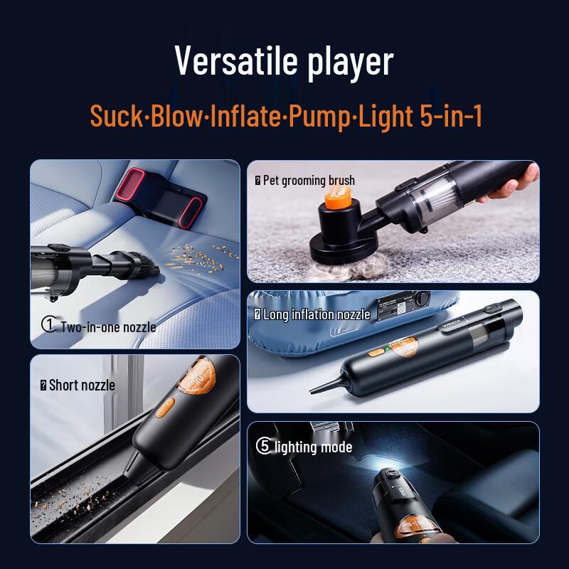 Konka Multi-function Portable Wireless Vacuum & Blower
