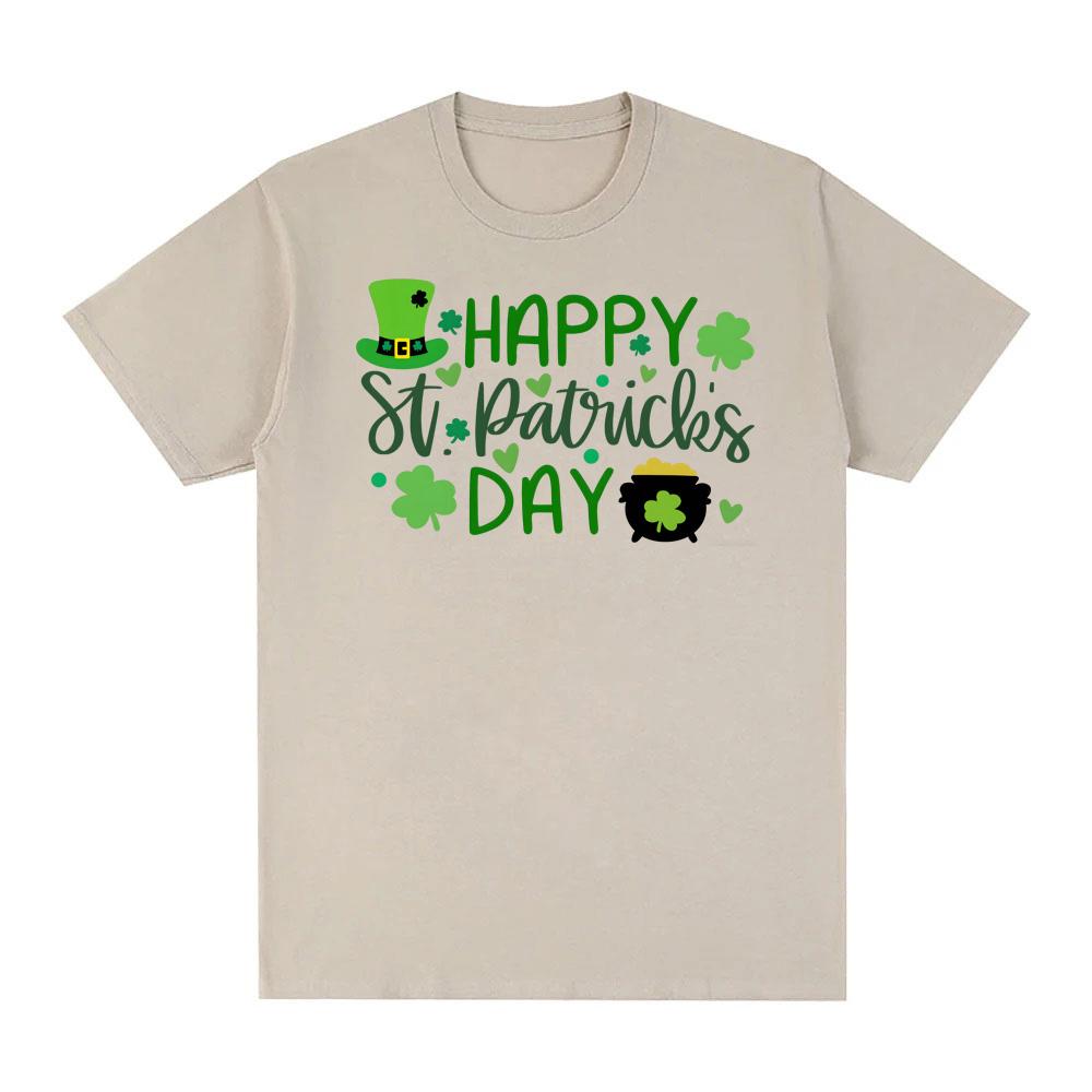St Patricks Tshirts Casual High Quality Teeshirt Graphic Printing 100Cotton Unisex Tshirt Roupas Femininas Anime Clothing