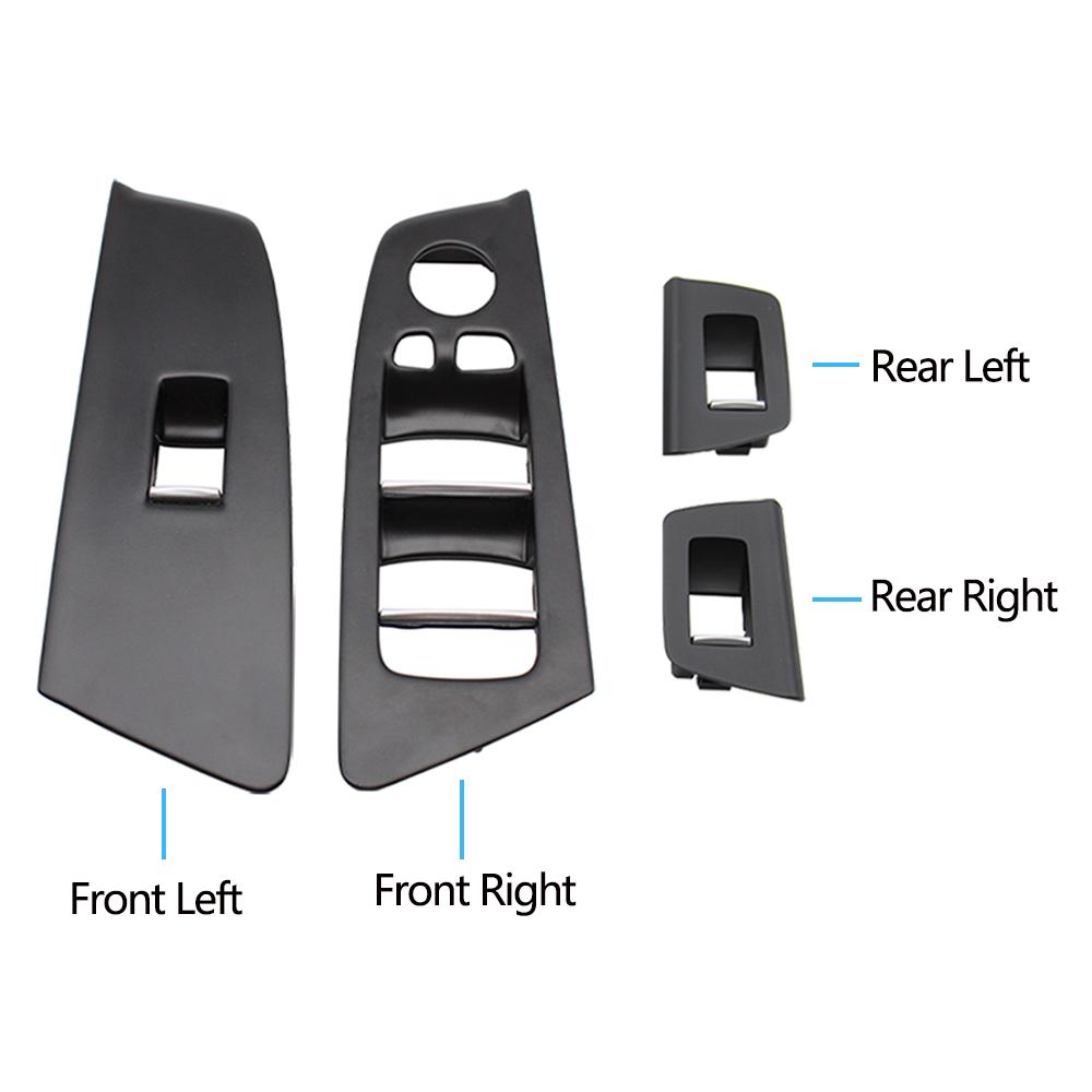 RHD Car Interior Door Window Lifting Switch Button Panel Trim Cover For BMW 5 Series G30 G31 F90 525i 530i