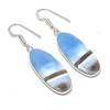 Natural Owhyee Opal Gemstone 925 Sterling Silver Jewelry Earring 1.97" AEE-10956