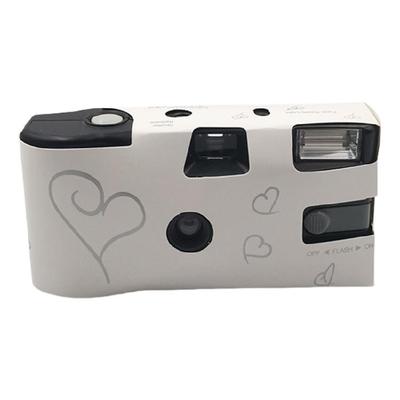Nostalgische Einweg-Filmkamera mit eingebautem Blitz, 27 Aufnahmen für Hochzeiten, Partys, Einwegkamera, 35mm, Einmal-Kamera