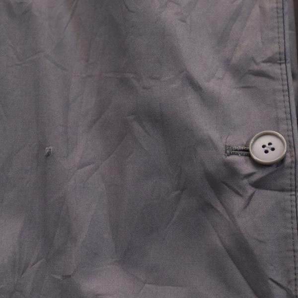 LONDON FOG 80s vintage trench coat 12 gray Liner included, big size Women Used