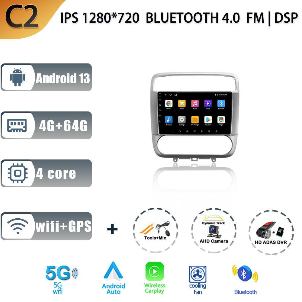 Android 13.0 For Honda Stream 1 2000 -  2006 Car Radio Multimedia Video Player Navigation Stereo GPS WIFI 4G Wireless Carplay BT