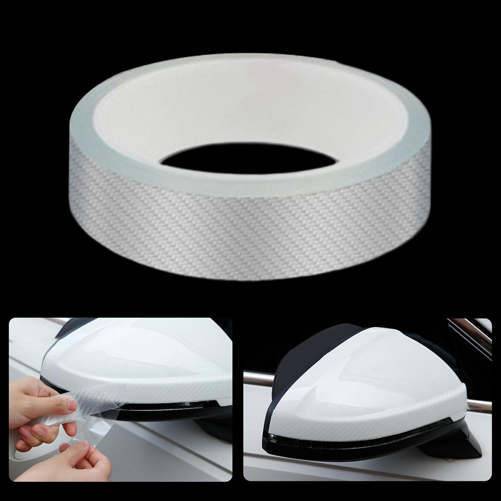 Car Door Edge Guards, Auto Sill Protector Clear Invisible Carbon Fiber Paint Protection 3cmx5meter