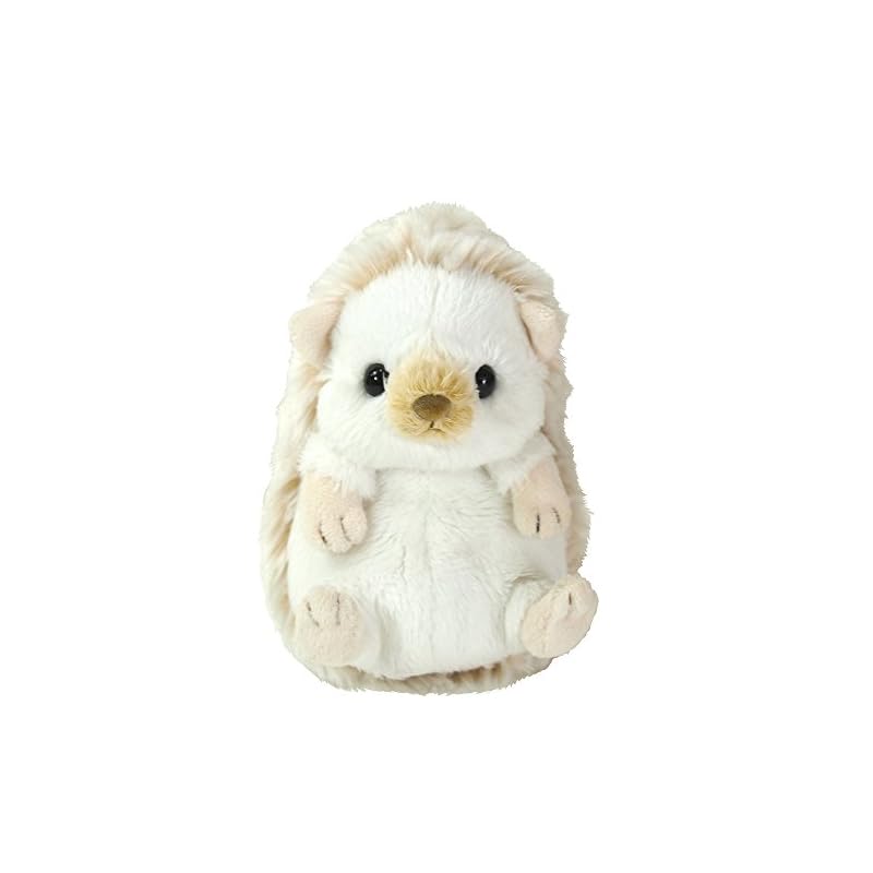 SunLemon Fluffy Hedgehog White Small 10 X 101 X 10cm Plush Animal P-3242