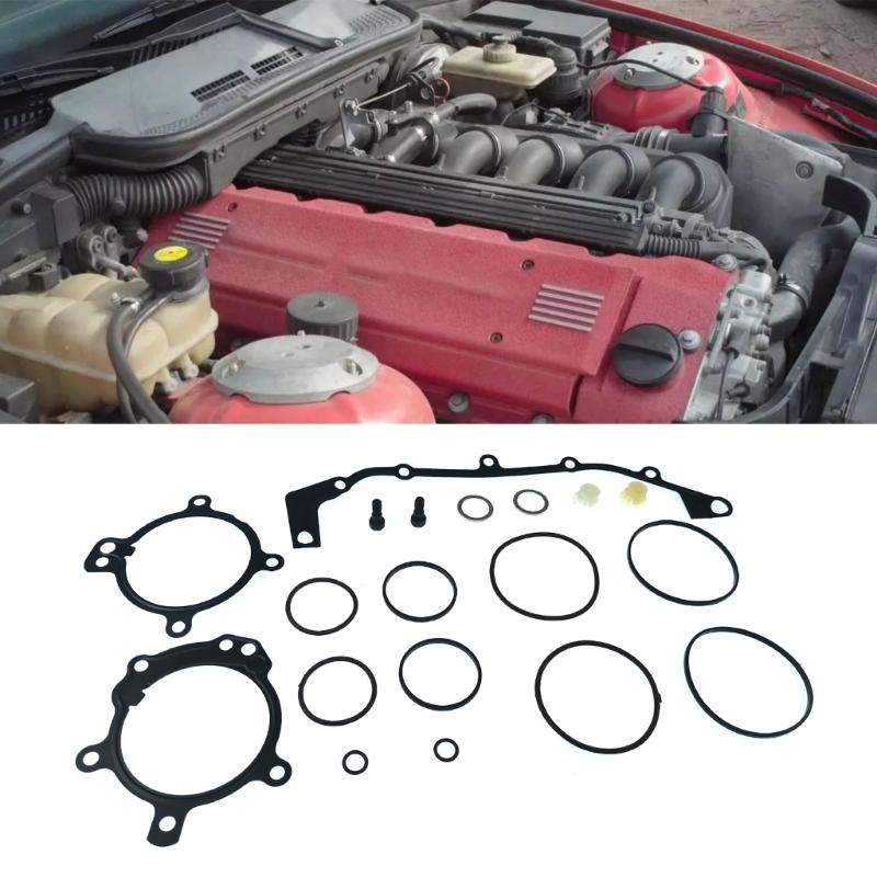 O-Ringe Dichtungsreparatursatz für E36 E39 E46 E53 E60 E83 Ersetzen Sie 11361433513 32411093596 11361748745 Doppelkonvex-Reparatursatz