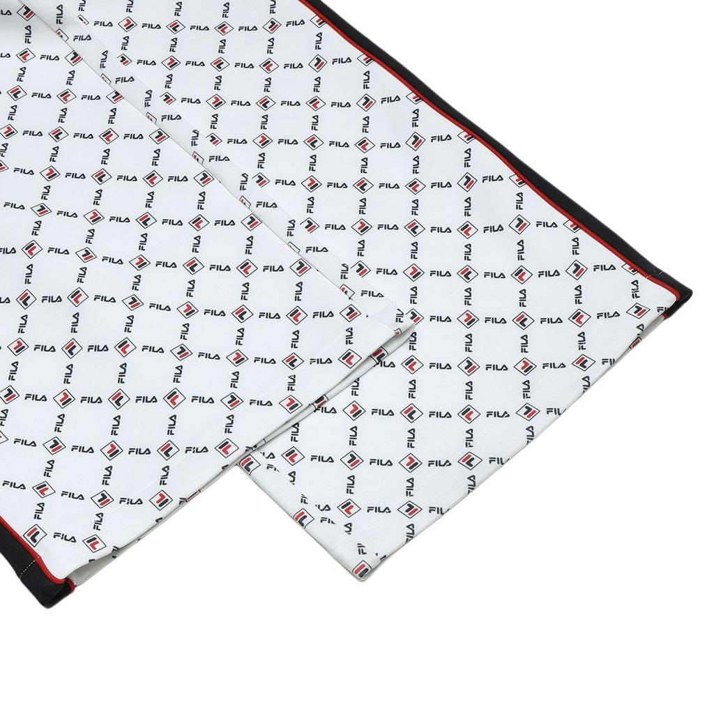 Fila Logo All Over Print Straight Leg Tennis Knit Sports Pants Retro Sports Long Pants Women Bottoms A11W343611F-ZA