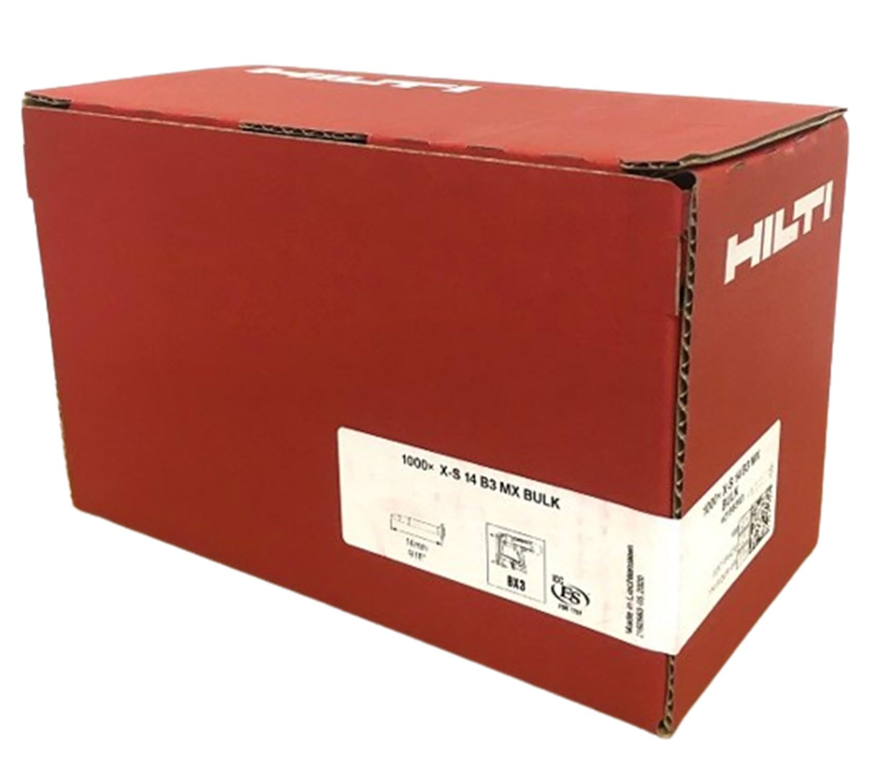 

HILTI BX 3 Гвозди 14 B3 1000 14мм Сталь (Повторить) X-S MX, Штук, (1000)