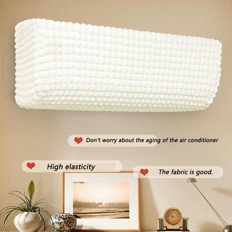 Dustproof Protective Cover for Wall Mounted Air Conditioner, Washable Retractable AC Protector to Prevent Dust and Water