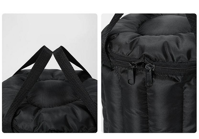 Insulated Waterproof Lunch Bag with Padding & Warming Sleeve