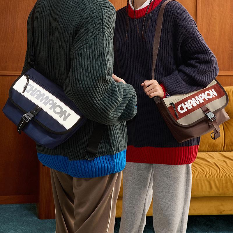 New Champion Fabric Shoulder Bag, Crossbody Bag Unisex Multicolor U4DACPU27