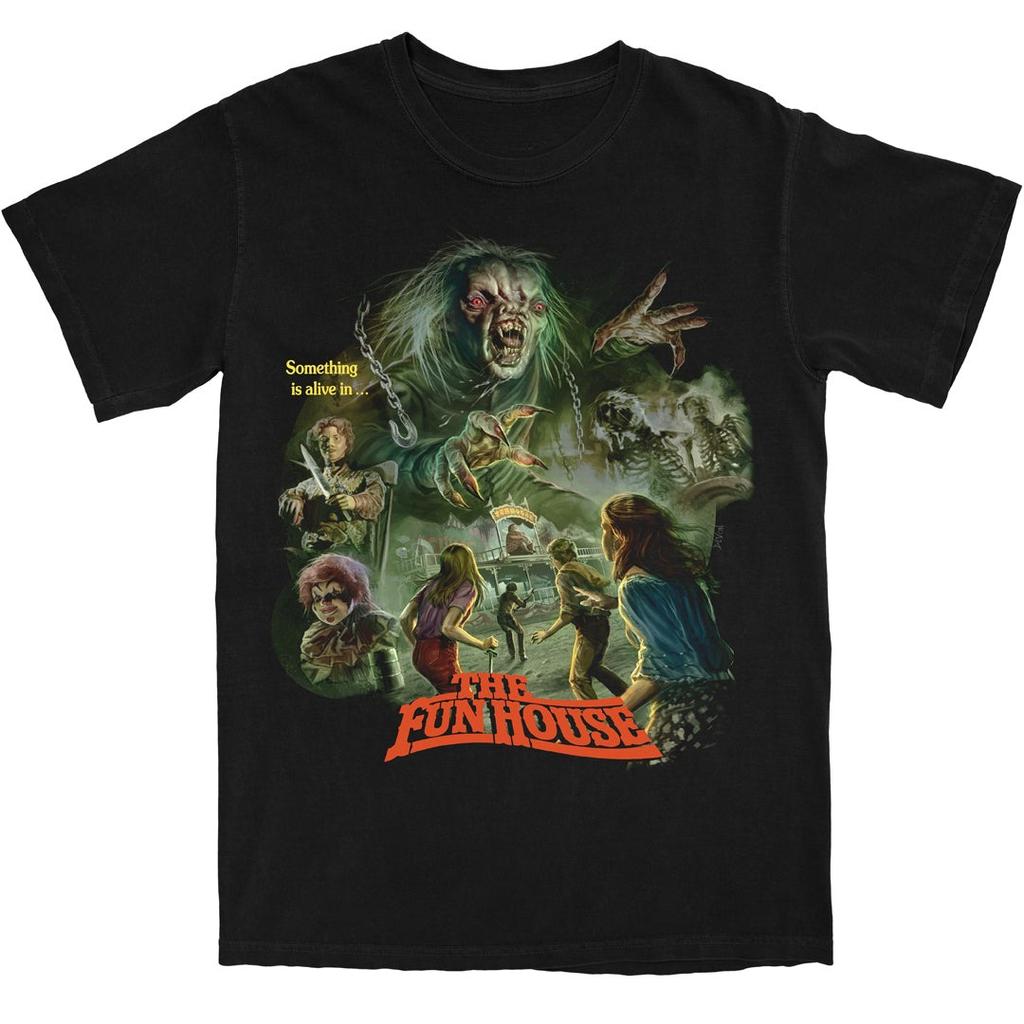 The Funhouse 80s Slasher Horror Movie Cult Classic Carnival Monster Film Streetwear Cotton Ove