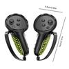 Silicone Controller Grips with Adjustable Knuckle Straps Non-Slip Handle Protective Cover Handle Case for Meta Quest 3S/Quest 3