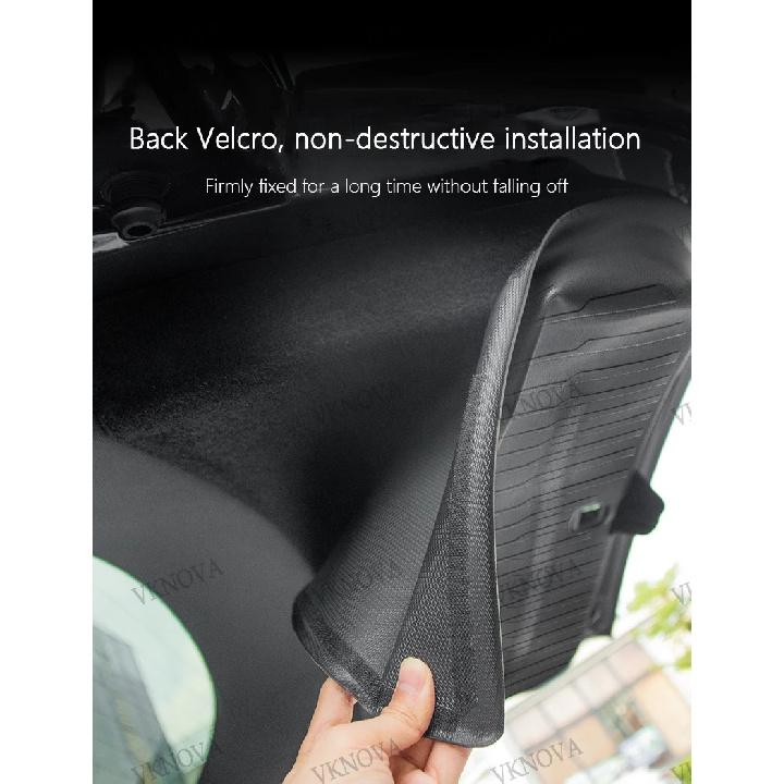 For Tesla Model YL 2025 2026 All-inclusive Rear Trunk Door Anti-dirt Mat TPE Trunk Tailgate Protection Pad Car Accessories