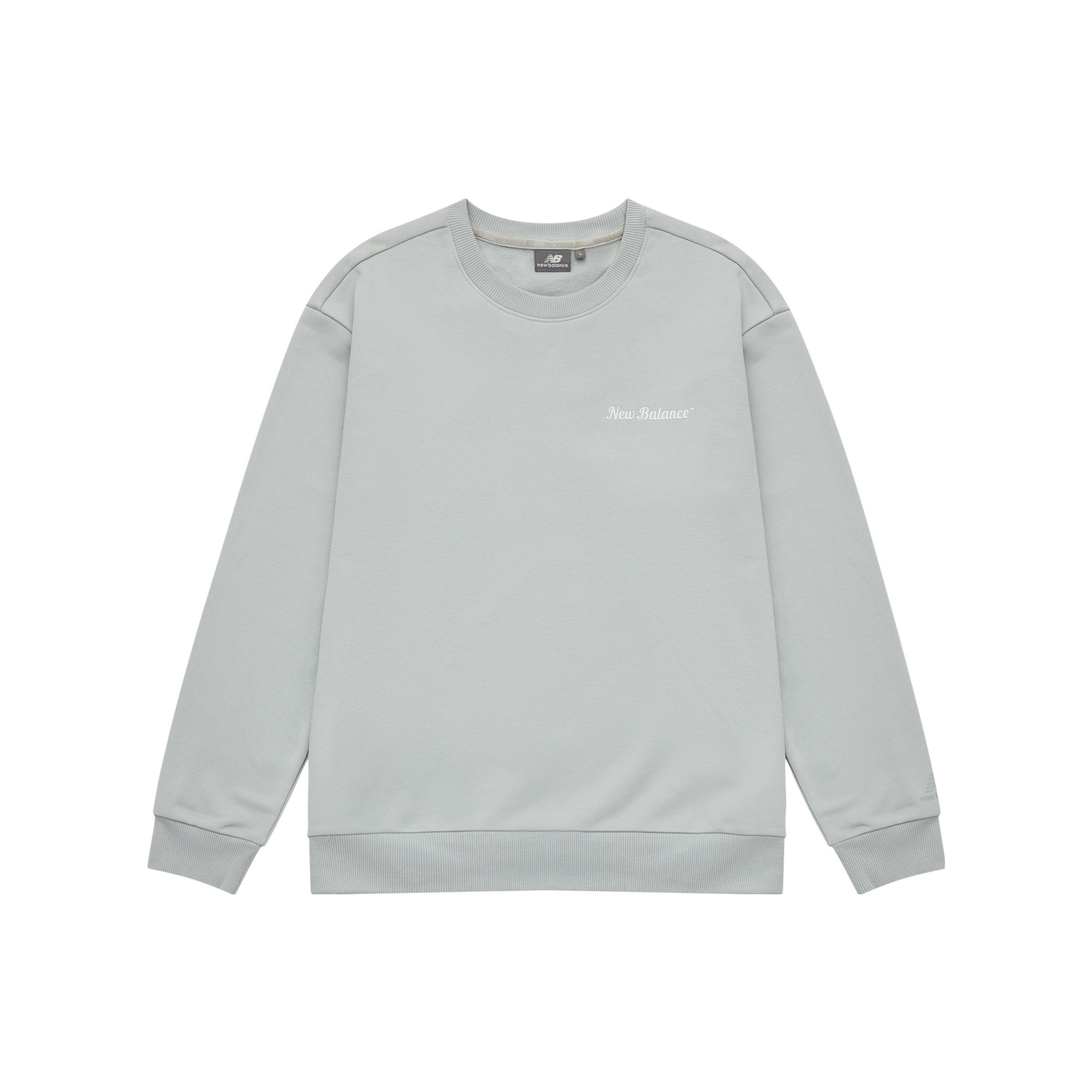 New Balance Logo Sweatshirt Asia Sizing Grey Unisex 5CD38141-GR L