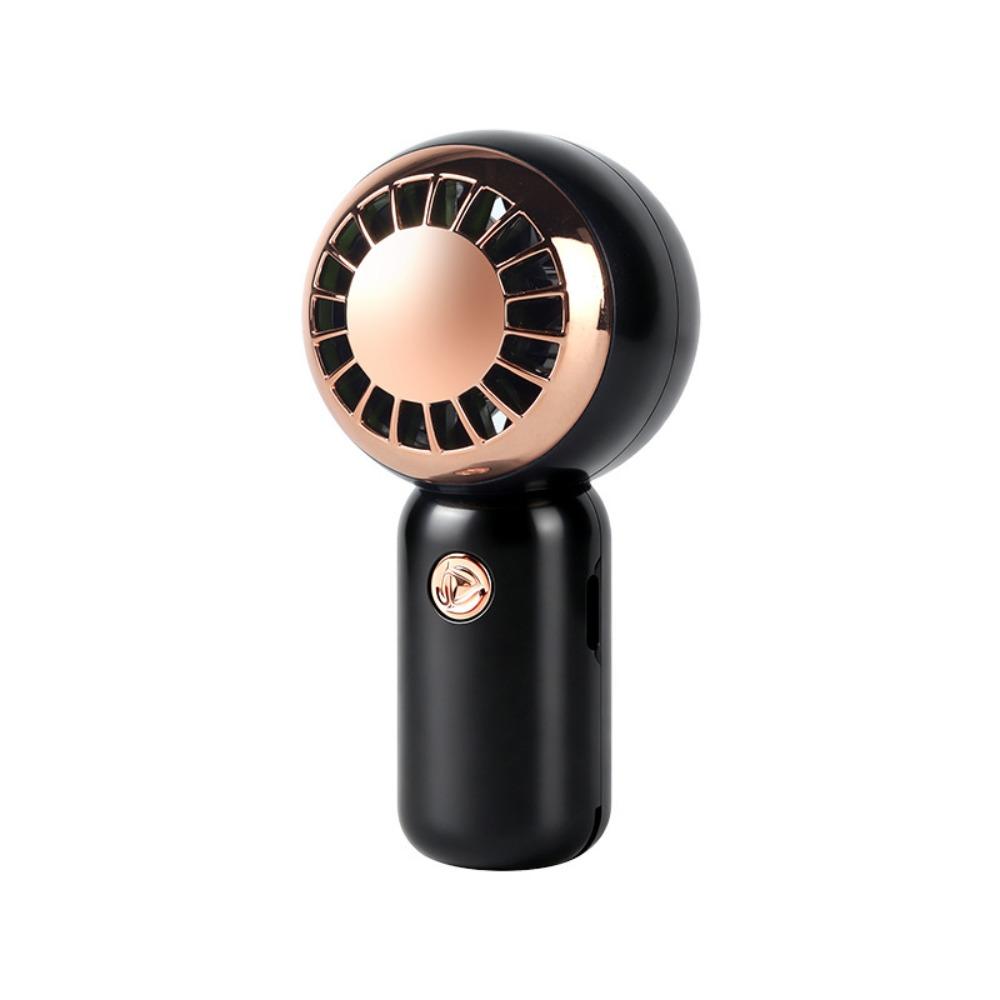 Ultra-quiet Mini Portable Fan 3 Gear Wind USB Rechargeable Fan Cooling Pocket Fan Makeup Setting